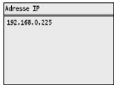 CANON I-SENSYS MF8580CDW - Affichage des réglages IPV4 - 9