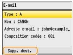 CANON I-SENSYS MF8580CDW - Appuyez sur, sélectionnez et appuyez sur OK. - 1
