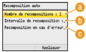 CANON I-SENSYS MF8580CDW - Recomposition auto *1 - 3