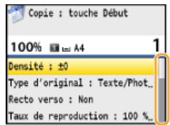 CANON I-SENSYS MF8580CDW - Dégagement de l'écran - 1