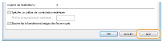 CANON I-SENSYS MF8580CDW - Envoi de fax à partir de votre ordinateur (Fax PC) - 2