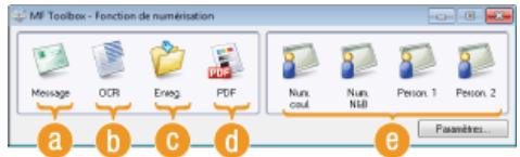CANON I-SENSYS MF8580CDW - Sélectionnez le type de numérisation. - 1