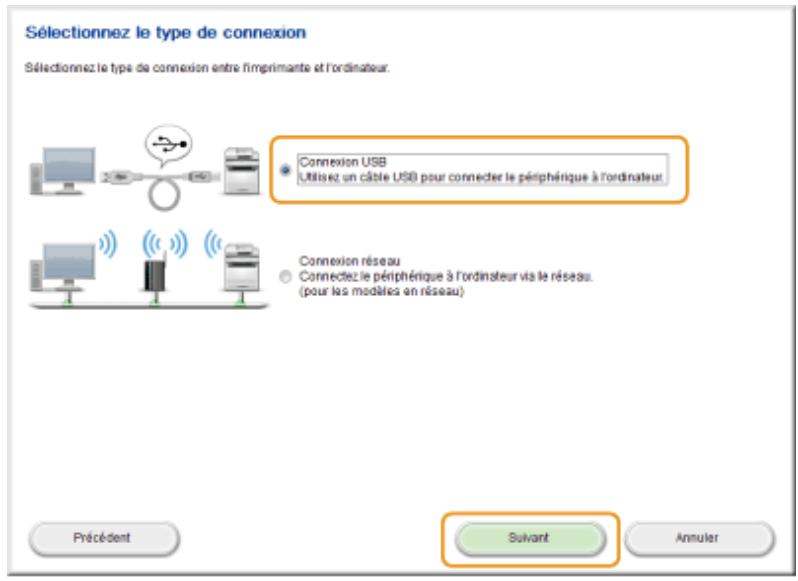 CANON I-SENSYS MF8580CDW - Pour une connexion USB : - 1