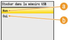 CANON I-SENSYS MF8580CDW - Restriction de la fonction de stockage dans la mémoire USB - 1