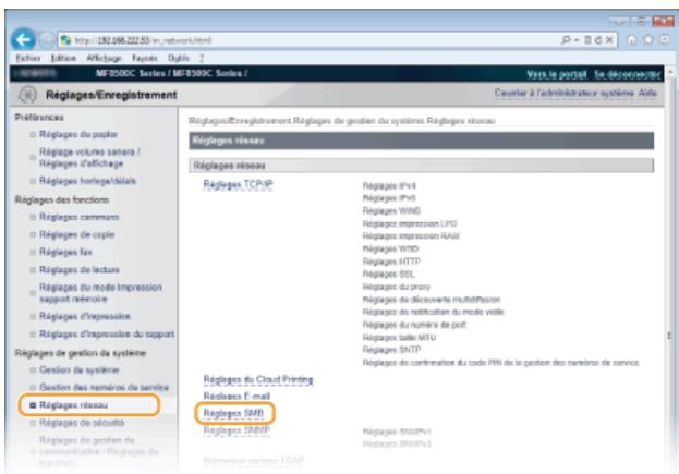 CANON I-SENSYS MF8580CDW - Nom du groupe de travail - 2