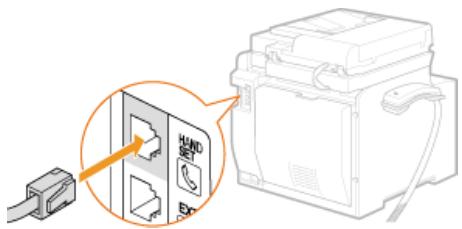 CANON I-SENSYS MF8580CDW - Installation du combiné (en option) (MF8580CDW / MF8550CDN / MF8280CW uniquely) - 6