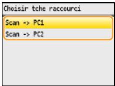 CANON I-SENSYS MF8580CDW - Enregistrement de réglages dans la touche [SCAN > PC] - 2