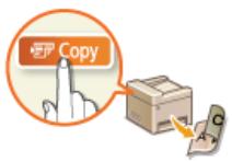 CANON I-SENSYS MF8580CDW - Utilisation de la touche [copie éco. papier] - 1