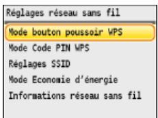 CANON I-SENSYS MF8580CDW - Sélectionnez et appuyez sur OK. - 1
