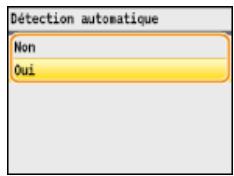 CANON I-SENSYS MF8580CDW - Utilisez / pour sélectionner et appuyez sur OK. - 1
