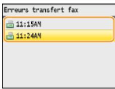 CANON I-SENSYS MF8580CDW - Impression/renvoi/suppression de documents dont le transfert est impossible - 4