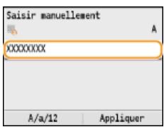 CANON I-SENSYS MF8580CDW - Configuration de la connexion par la définition des réglages détaillés - 1