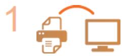 CANON I-SENSYS MF8580CDW - Configuration de l'appareil pour la numérisation et l'enregistrement dans des dossiers partagés - 1