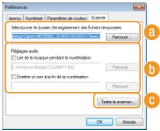 CANON I-SENSYS MF8580CDW - Onglet [scanner] - 1