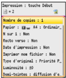 CANON I-SENSYS MF8580CDW - Définissez les réglages d'impression comme il convient. - 1