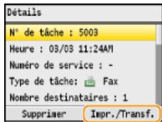 CANON I-SENSYS MF8580CDW - Impression/renvoi/suppression de documents dont le transfert est impossible - 5