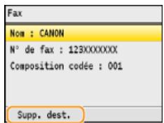 CANON I-SENSYS MF8580CDW - Appuyez sur, sélectionnez et appuyez sur OK. - 1