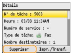CANON I-SENSYS MF8580CDW - Impression/renvoi/suppression de documents dont le transfert est impossible - 11
