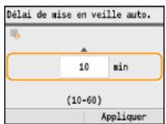 CANON I-SENSYS MF8580CDW - Lorsque vous définissez le salarié de mise en veille automatique - 2