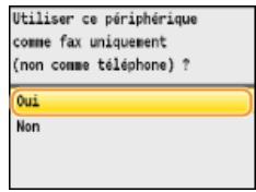 CANON I-SENSYS MF8580CDW - Sélectionnez le mode de réception qui correspond le à l'utilisation que vous souhaitez faire de l'appareil. - 1