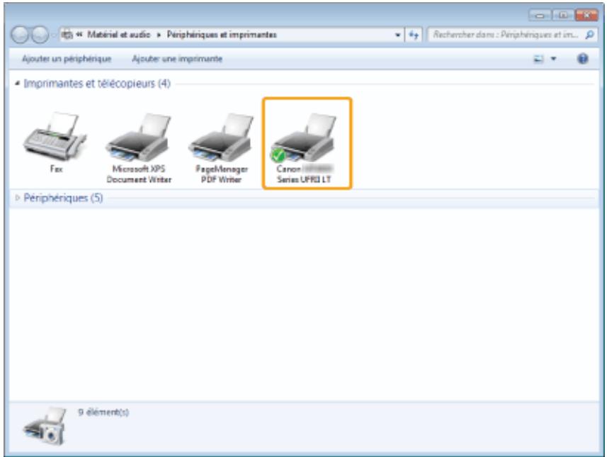 CANON I-SENSYS MF8580CDW - Indiquez le nom de l'imprimante. - 6