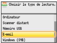 CANON I-SENSYS MF8580CDW - Envoi direct de documents à partir de l'appareil sous forme d'e-mails (MF8580CDW / MF8550CDN / MF8540CDN uniquement) - 3