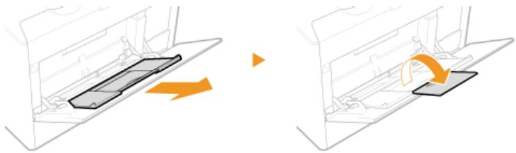 CANON I-SENSYS MF8580CDW - Tirez le plateau et l'extension du plateau. - 1