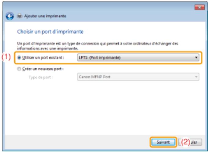 CANON I-SENSYS MF8580CDW - Cliquez sur [ajouter une imprimante]. - 3