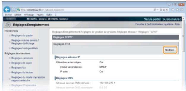 CANON I-SENSYS MF8580CDW - Configuration de DNS - 4