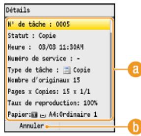 CANON I-SENSYS MF8580CDW - Annulation de copies - 5