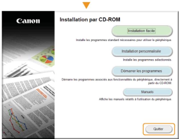 CANON I-SENSYS MF8580CDW - Cliques sur [déinstaller]. - 4