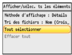 CANON I-SENSYS MF8580CDW - Sélectionnez et appuyez sur OK. - 1