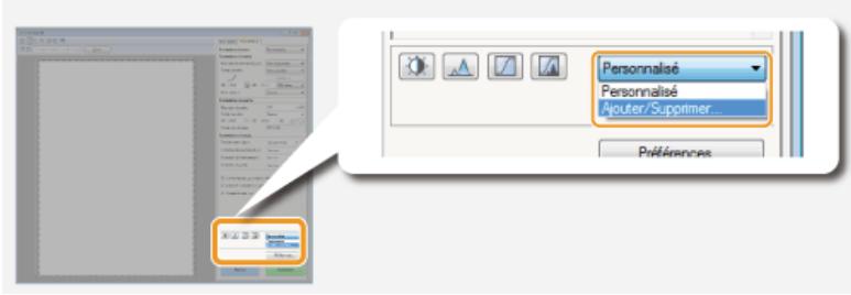 CANON I-SENSYS MF8580CDW - Enregistrement des réglages de couleur ou de luminosité - 1