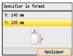 CANON I-SENSYS MF8580CDW - Saisissez la longueur de la dimension < > (la plus longue). - 4