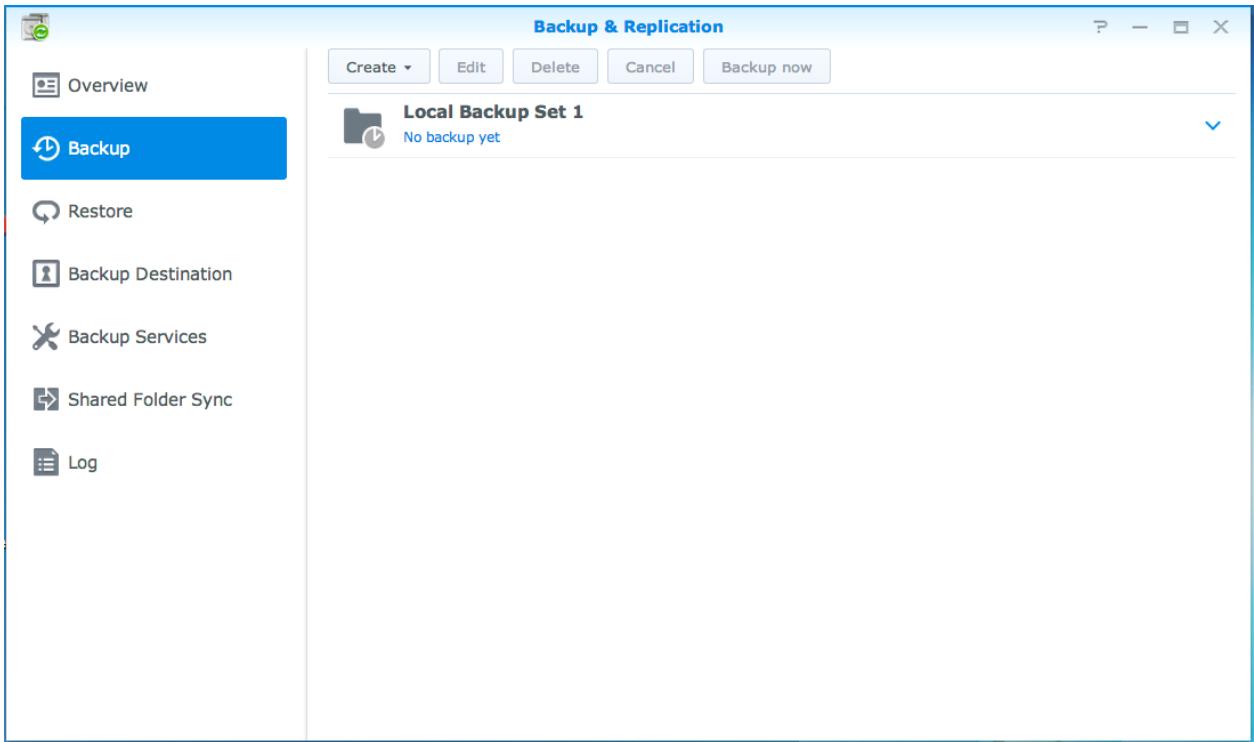 SYNOLOGY NAS DS1815 - Sauvegarder des données ou iscsi LUN sur le synology NAS - 1