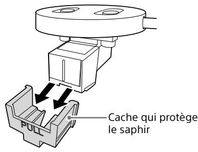 SONY PS-HX500 - Réglage de l'équilibre du bras de lecture - 1
