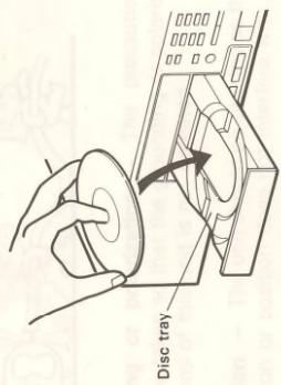 Disc tray