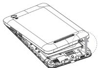 ZTE BLADE A452 - Installation de la carte microsdhc tm (non incluse) - 1