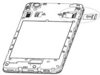 ZTE BLADE A452 - Installation de la carte microsdhc tm (non incluse) - 2
