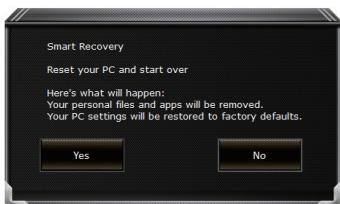 GIGABYTE P15F - Choix "gigabyte utility - 1