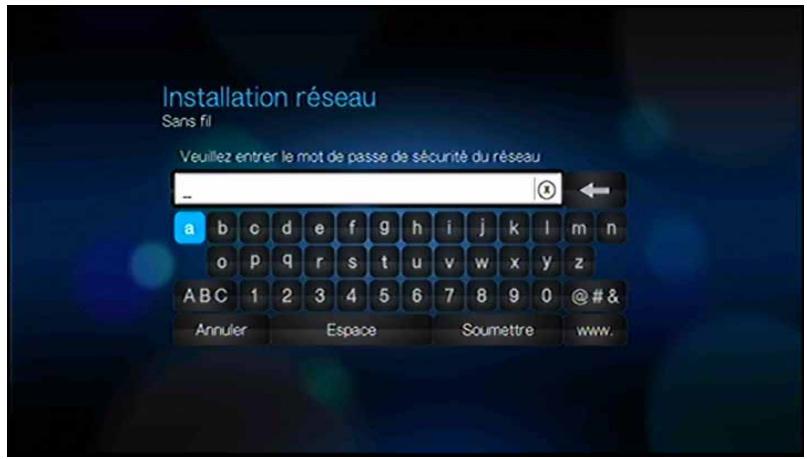 WD TV - Installation de réseau sans fil - 9