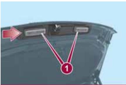 FIAT 124 SPIDER - Éclairage de plaque minéralogique - 10