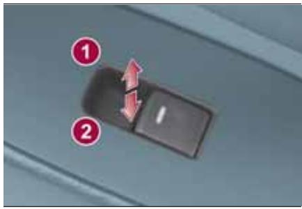 FIAT 124 SPIDER - Ouverture/fermeture des vitres électriques - 1