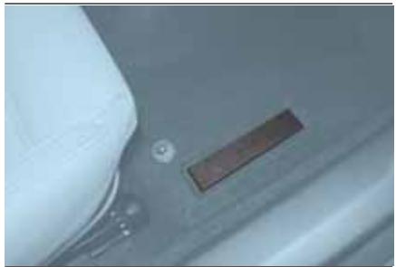 FIAT 124 SPIDER - NUMERO De châssis / NUMERO d'identification du véhicule (irlande / r-u) - 1