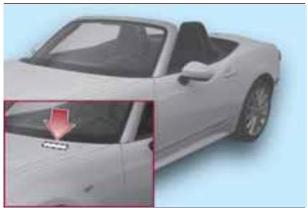 FIAT 124 SPIDER - NUMERO De châssis / NUMERO d'identification du véhicule (irlande / r-u) - 2