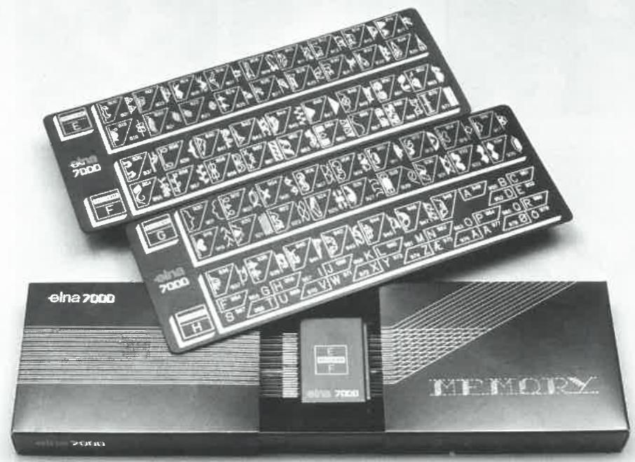 ELNA 7000 - Carte-Programme - 3
