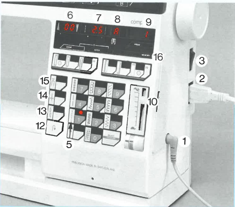 ELNA 7000 - Sewing Feet - 3