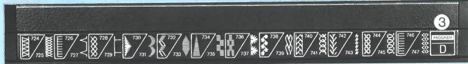 ELNA 7000 - Couture programmée Clavier ef affichage - 5