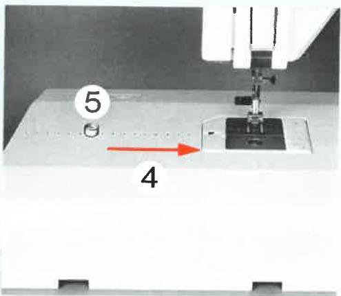 ELNA 7000 - La machine peut etre utilise de 4 facons: - 3