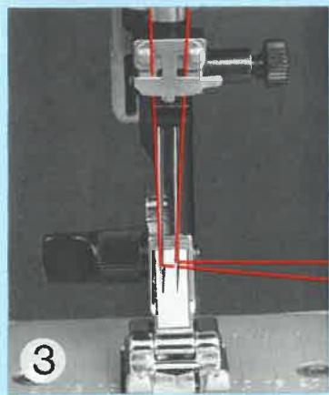 ELNA 7000 - Enfilage de fils très glissants - 4